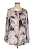 Chico's 100% Polyester Purple Long Sleeve Blouse Size Lg (2) - photo 1