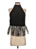 BCBGeneration 100% Polyester Black Sleeveless Blouse Size XXS - photo 1