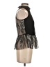 BCBGeneration 100% Polyester Black Sleeveless Blouse Size XXS - photo 4