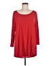 Lands' End Red 3/4 Sleeve Top Size L - photo 1