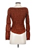 MONTE Brown Long Sleeve Blouse Size S (estimated) - photo 2
