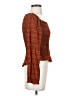 MONTE Brown Long Sleeve Blouse Size S (estimated) - photo 4