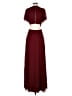 Lulus 100% Polyester Burgundy Cocktail Dress Size S - photo 2