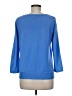 Talbots 100% Cotton Blue Pullover Sweater Size M - photo 2