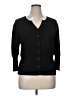 NY Collection Black Cardigan Size XL - photo 1