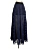 Rachel Comey 100% Polyester Chevron-herringbone Blue Formal Skirt Size S - photo 1