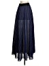 Rachel Comey 100% Polyester Chevron-herringbone Blue Formal Skirt Size S - photo 2