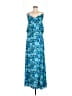 ROTATE 100% Recycled Polyester Blue Casual Dress Size 8 - photo 1