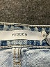 Hidden Jeans 100% Cotton Hearts Blue Jeans Size 26 waist - photo 4