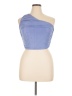 Unbranded Blue Sleeveless Blouse Size XL - photo 1