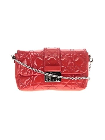Christian Dior Patent Leather Cannage Miss Dior Promenade Pouch (view 1)