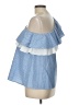 La Blanca Blue Sleeveless Blouse Size L (estimated) - photo 2
