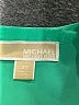 MICHAEL Michael Kors 100% Polyester Green Short Sleeve Top Size XS - photo 4