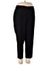 Peter Nygard Solid Black Dress Pants Size 18 - photo 1
