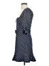 Hutch Polka Dots Blue Casual Dress Size 0 - photo 5