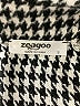 Zeagoo 100% Polyester Houndstooth Black Jacket Size S - photo 6