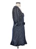 Hutch Polka Dots Blue Casual Dress Size 0 - photo 4