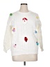 Unbranded Hearts White Pullover Sweater Size XL (estimated) - photo 1