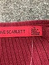 Love Scarlett Burgundy Pullover Sweater Size L - photo 7