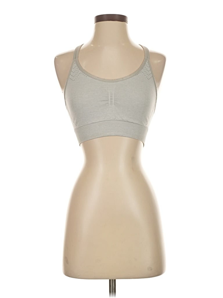 Pre-owned Yogalicious Sports Bra In Gray