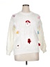 Unbranded Hearts White Pullover Sweater Size XL (estimated) - photo 1