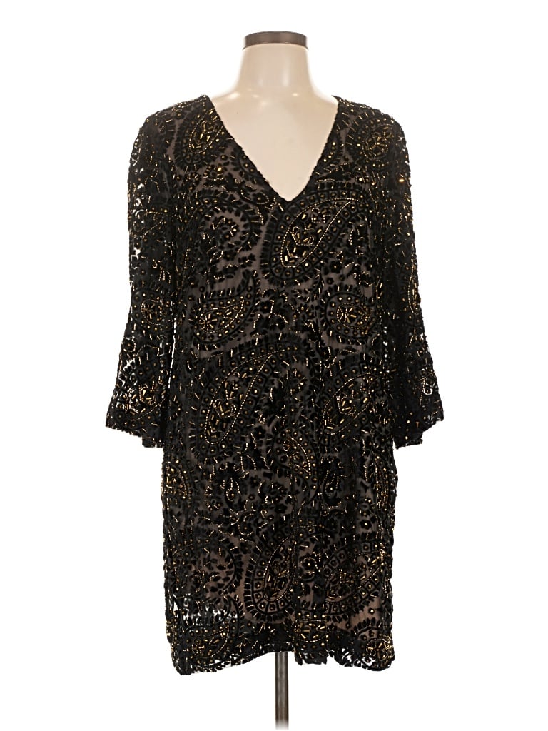Alice And Olivia Alice + Olivia Cocktail Dress In Black
