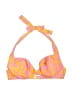 Unbranded Print Yellow Swimsuit Top Size S (estimated) - photo 1