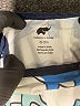 Monica + Andy Print Blue Long Sleeve Onesie Size 0-3 mo - photo 3