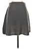 Unbranded Solid Gray Casual Skirt Size P (petite) - photo 2