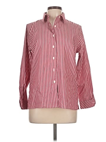 Foxcroft Long Sleeve Button-Down Shirt (view 1)