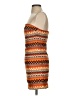 TCEC Argyle Orange Cocktail Dress Size S - photo 5