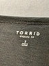 Torrid Black Short Sleeve Top Size 3X Plus (3) - photo 7