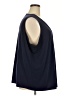 Lane Bryant Blue Sleeveless Blouse Size 26 waist - photo 4