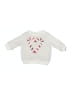 Assorted Brands 100% Polyester Hearts White Pullover Sweater Size 3-6 mo - photo 1