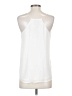 Ann Taylor LOFT 100% Polyester White Sleeveless Top Size XS - photo 2