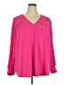 Lane Bryant Pink 3/4 Sleeve Blouse Size 26 waist - photo 1