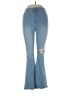 Unbranded Hearts Blue Jeans Size L - photo 1