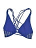 Unbranded Stripes Blue Swimsuit Top Size S (estimated) - photo 2