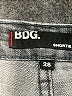 BDG Gray Denim Shorts Size 28 waist - photo 3