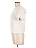 J.Crew Ivory Short Sleeve Blouse Size L - photo 5