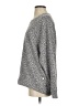 Lou & Grey Animal Print Gray Pullover Sweater Size S - photo 5