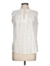 Keren Hart Ivory Sleeveless Blouse Size L - photo 1