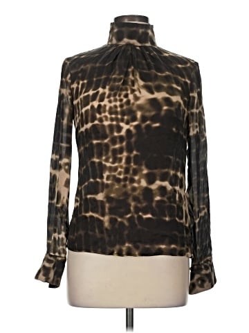 Per Se By Carlisle Long Sleeve Silk Top (view 1)