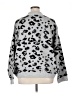 Catherine Malandrino Animal Print Silver Pullover Sweater Size XL - photo 2