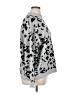 Catherine Malandrino Animal Print Silver Pullover Sweater Size XL - photo 4