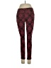 Unbranded Print Burgundy Leggings Size XXS - photo 1