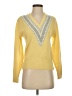 Unbranded 100% Acrylic Yellow Pullover Sweater Size M (estimated) - photo 1