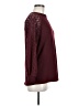 MIHOLL Burgundy Long Sleeve Blouse Size M - photo 4