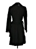 Laundry by Shelli Segal 100% Polyester Black Trenchcoat Size 4 - photo 2