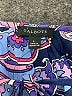 Talbots 100% Cotton Paisley Purple Long Sleeve Blouse Size L - photo 6